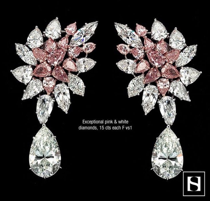 Fancy diamond earrings - Earrings featuring lab grown diamonds at Om Jewel Studio