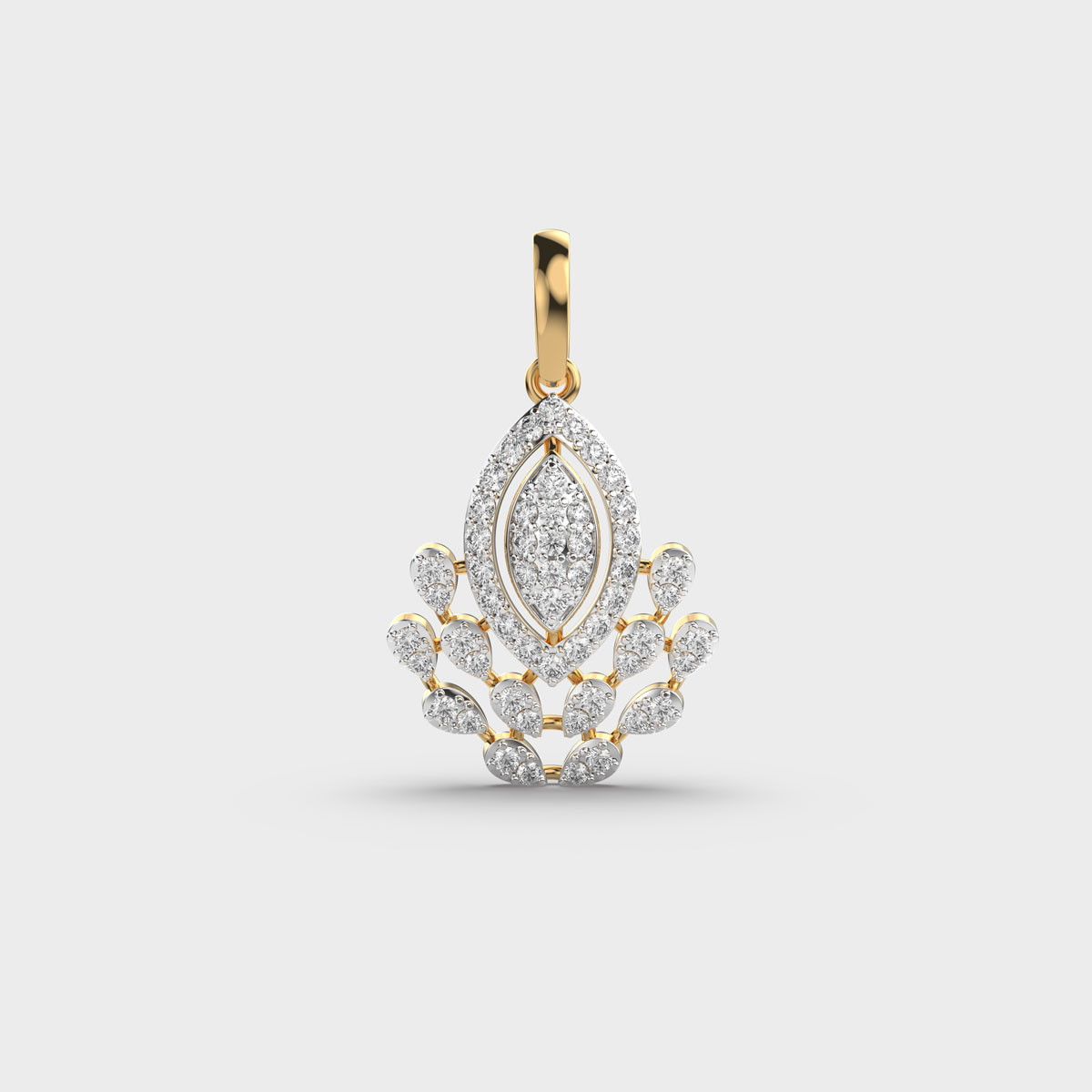 Pendent - Pendants featuring lab grown diamonds at Om Jewel Studio